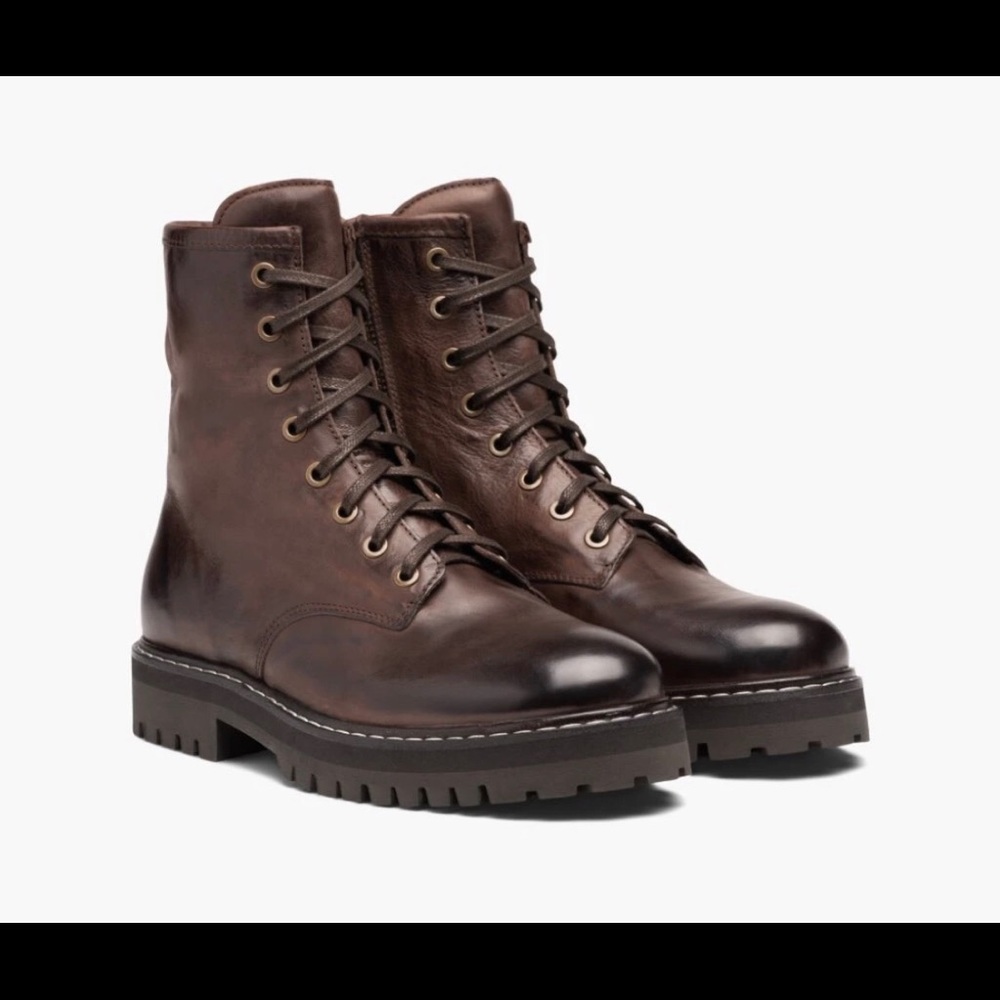 Thursday Combat Boots- JAVA Color - Picture 5 of 12